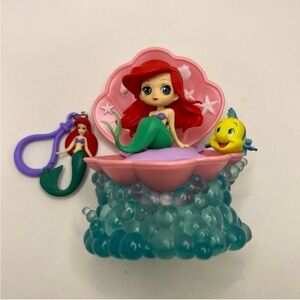 Ariel Q posket stories the little mermaid Disney with keychain
